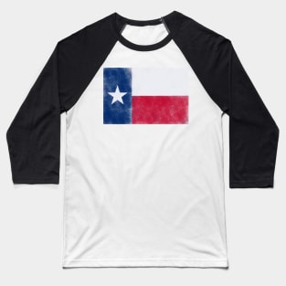 Texas Flag distressed Baseball T-Shirt